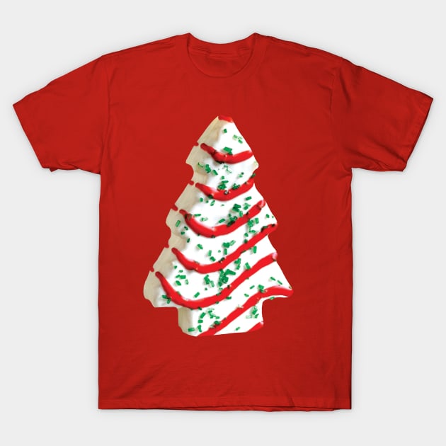 Christmas Tree Cake T-Shirt by CoolMomBiz